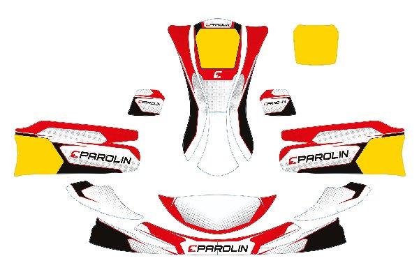 KIT PEGATINAS PAROLIN MOTORSPORT 2022 MINI